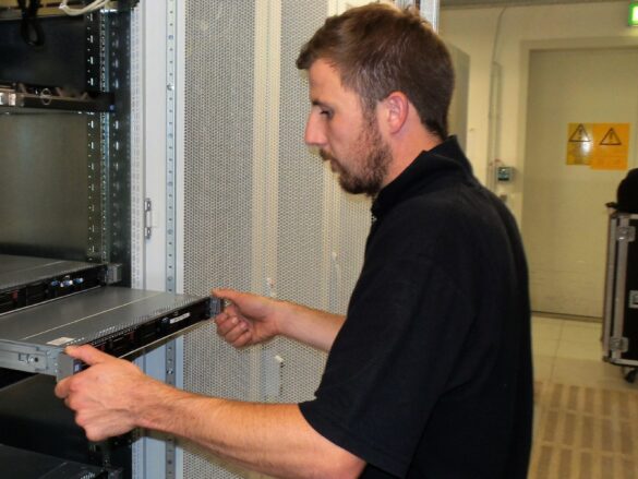 Computer Relocations Server Racking