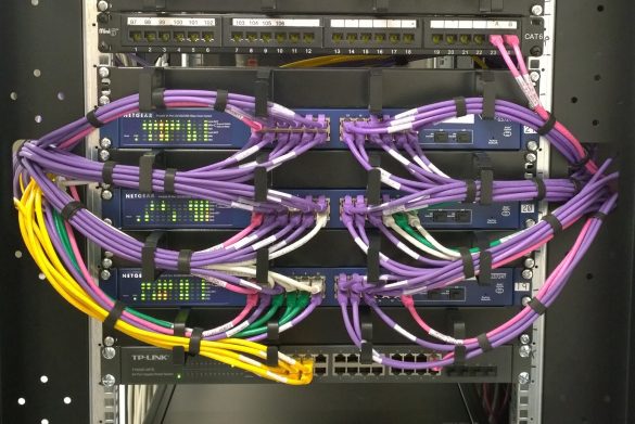 Computer Relocations Cable Tidy