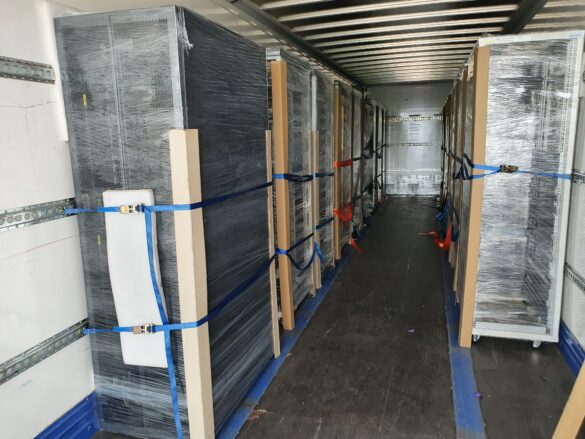 Computer Relocations Data Rack Transport